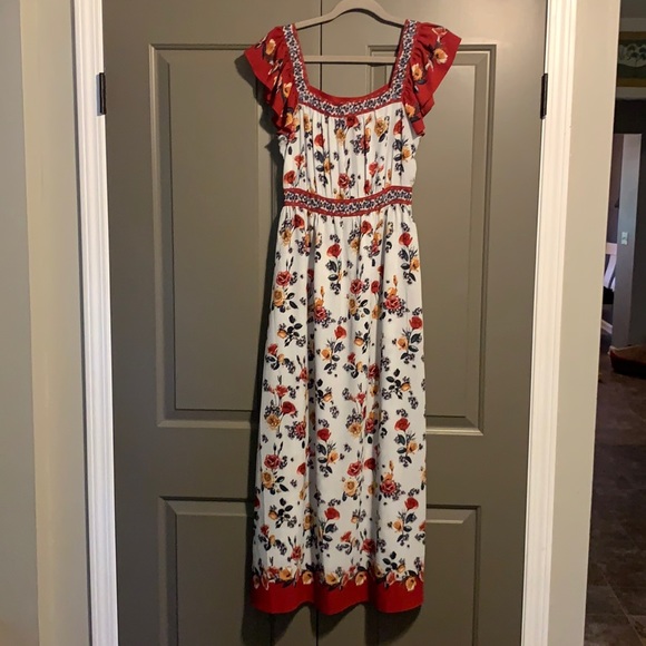 Boho Floral Dress - Picture 1 of 3